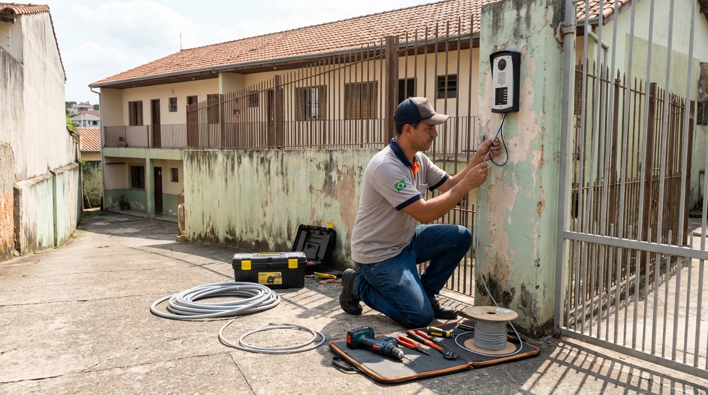 Instalação de Porteiro Eletrônico em Santo André‑SP