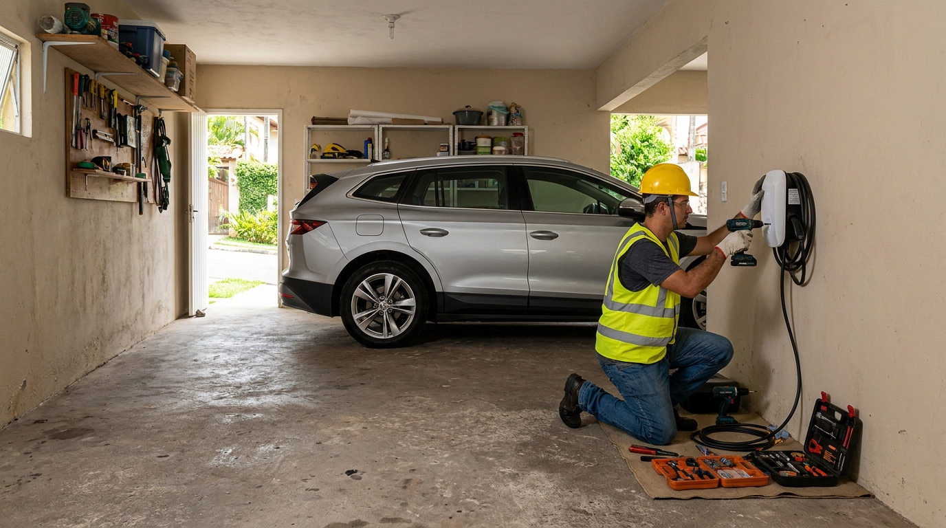 Instalação em Garagem ou Condomínio em Santo André‑SP