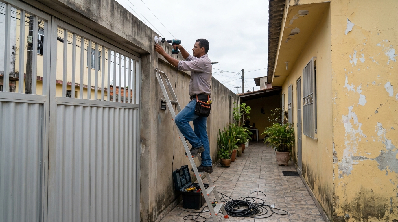 Passagem de Cabeamento em Santo André‑SP